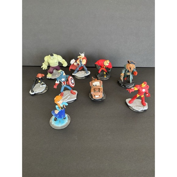 Disney Other - Disney Infinity Figures 9 Pcs